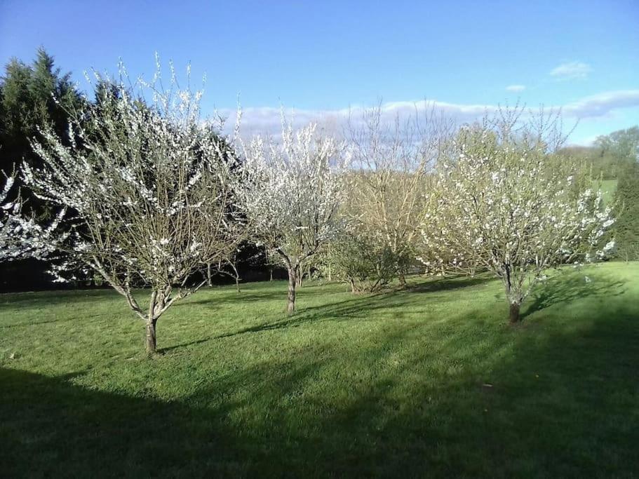 Dependance Pour 1 A 4 Pers Au Calme Dans Propriete Villa Marboz Luaran gambar